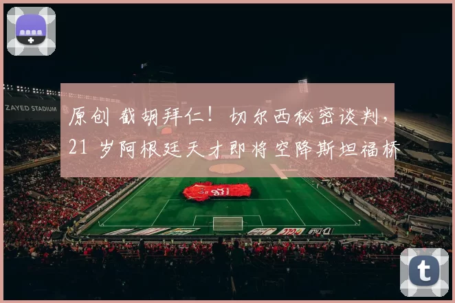 原创 截胡拜仁！切尔西秘密谈判，21 岁阿根廷天才即将空降斯坦福桥